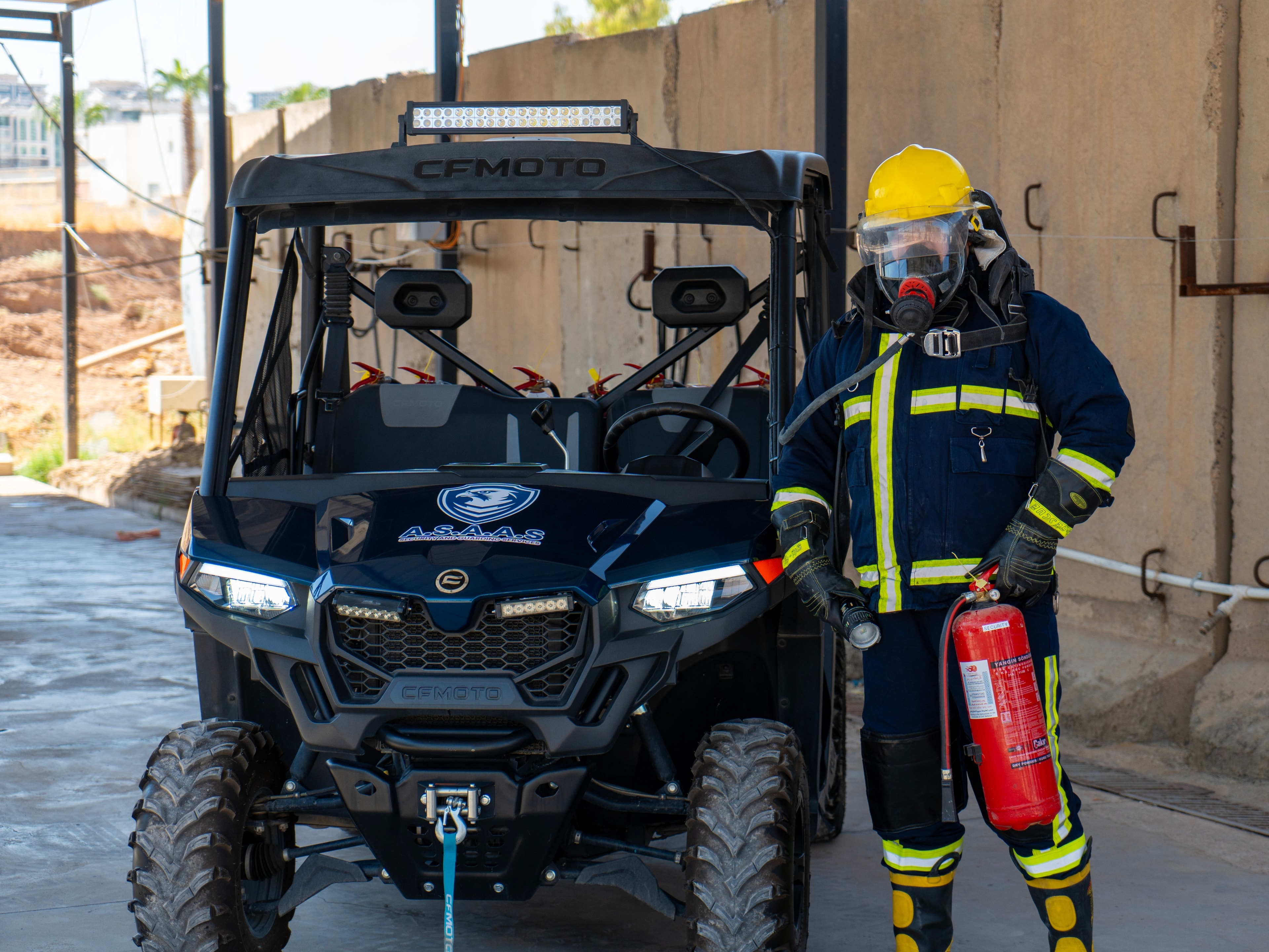 Health and safety readiness on an industrial site